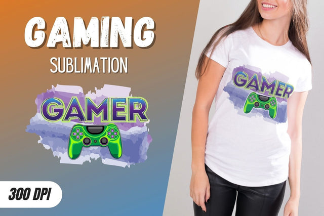 GAMER Sublimation Sublimation SvgOcean 