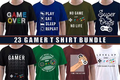 Gamer T shirt Design Bundle, Game SVG Bundle, Gaming SVG, Gamer SVG Bundle, Video Game SVG Bundle, Gamer Sublimation T shirt Designs SVG D2PUTRI, SVG BUNDLE, SUBLIMATION BUNDLE, T SHIRT DESIGNS BUNDLE 