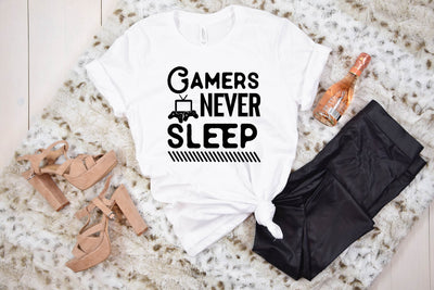 gamers never sleep SVG designer krishna 