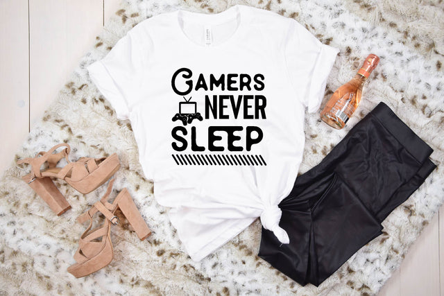 gamers never sleep SVG designer krishna 