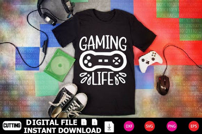 Gaming Life SVG Shahin alam 