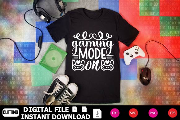 Gaming Mode On SVG Shahin alam 