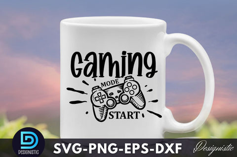 Gaming mode start, Dad Life SVG SVG DESIGNISTIC 