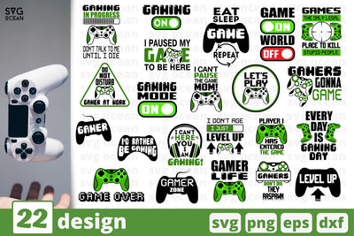 Gaming SVG Bundle SVG SvgOcean 