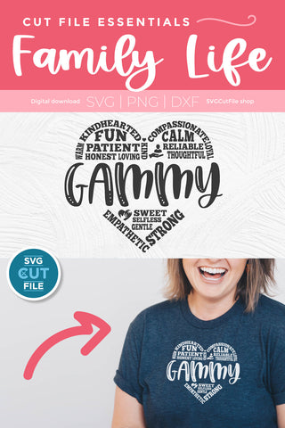 Gammy svg subway art SVG SVG Cut File 