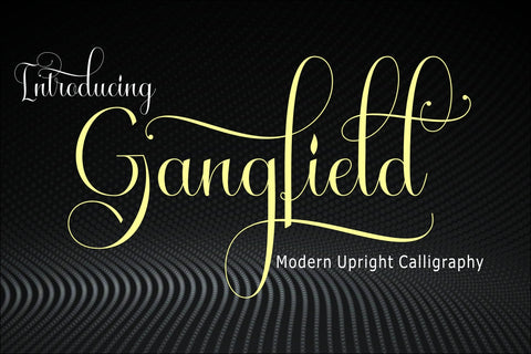 Gangfield Font Slex Creative 