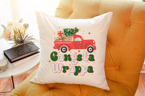 Gangsta Wrappa Christmas PNG Sublimation Sublimation designartist 