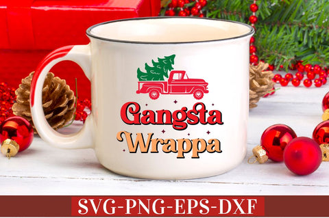 Gangsta wrappa SVG SVG DESIGNISTIC 