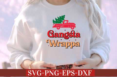 Gangsta wrappa SVG SVG DESIGNISTIC 