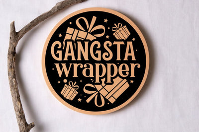 Gangsta wrapper SVG SVG DESIGNISTIC 
