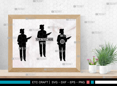 Gangstar Monogram, Gangstar Silhouette, Gangstar SVG, Gangsta, Man Svg, Mafia Svg, SB00362 SVG ETC Craft 