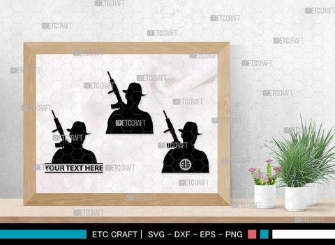 Gangstar Monogram, Gangstar Silhouette, Gangstar SVG, Gangsta, Man Svg, Mafia Svg, SB00362 SVG ETC Craft 