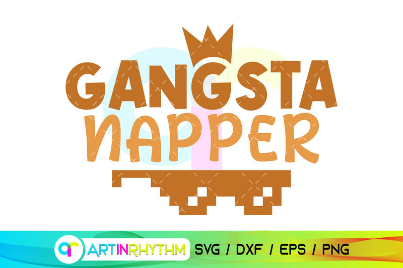 Gangster Napper Baby svg SVG Artinrhythm shop 