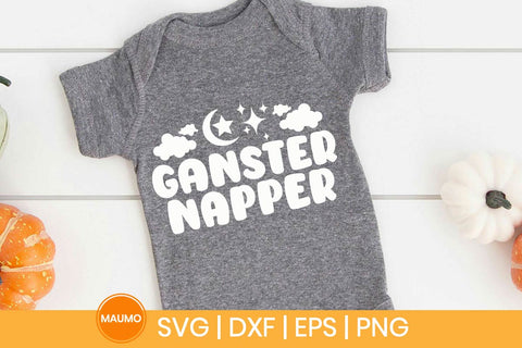 Gangster napper, funny baby svg quote SVG Maumo Designs 