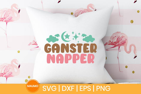 Gangster napper, funny baby svg quote SVG Maumo Designs 