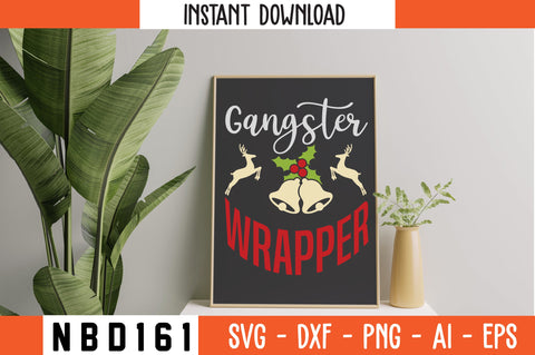 gangster wrapper Svg Design SVG Nbd161 