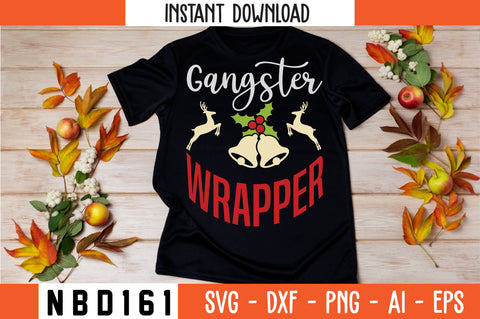 gangster wrapper Svg Design SVG Nbd161 