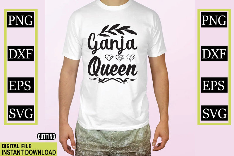 Ganja Queen SVG Craftlabsvg24 