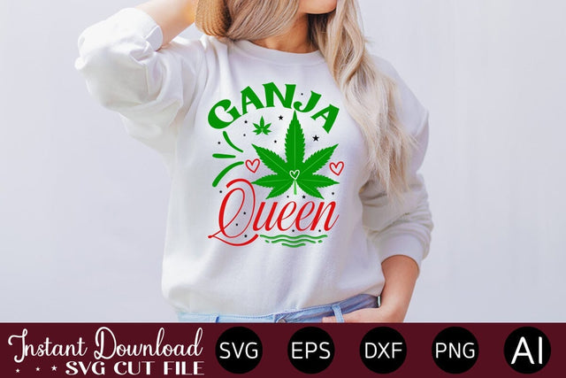 Ganja Queen SVG SVG designmaster24 