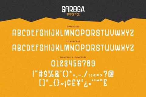 Garaga Font Garisman Studio 
