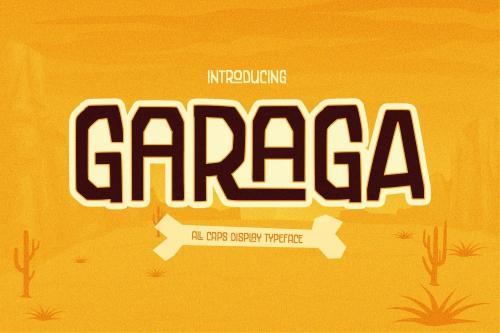 Garaga Font Garisman Studio 