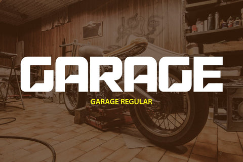 GARAGE Bundle Font zafrans studio 