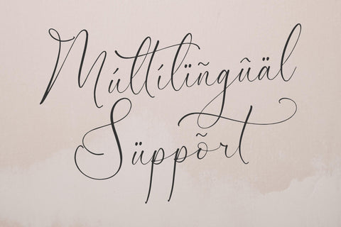 Garbina Sarleta - Beauty Calligraphy Font Storytype Studio 