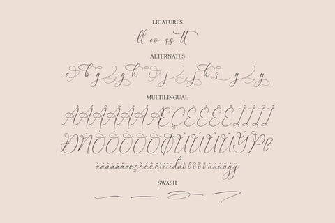 Garbina Sarleta - Beauty Calligraphy Font Storytype Studio 