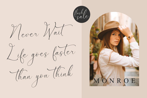 Garbina Sarleta - Beauty Calligraphy Font Storytype Studio 