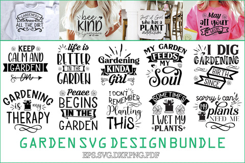 Garden Design Bundle Sublimation Creativeart88 