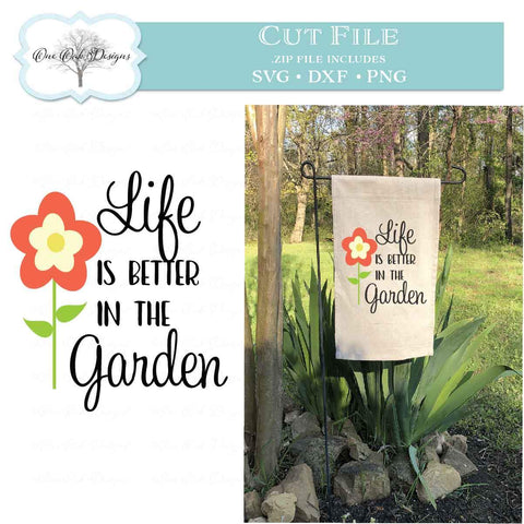 Garden Flag Bundle SVG One Oak Designs 