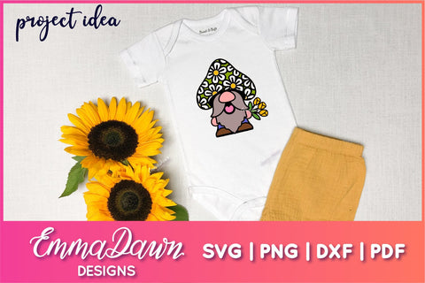 Garden Gnome SVG Bundle SVG Emma Dawn Designs 