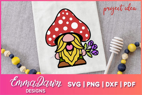 Garden Gnome SVG Bundle SVG Emma Dawn Designs 