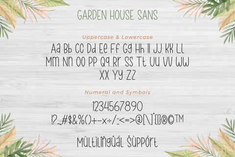Garden House Font Madatype Studio 