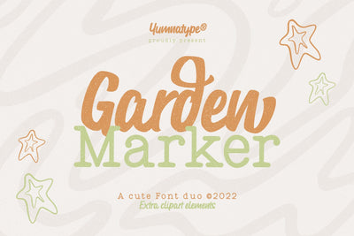 Garden Marker Font yumnatype 