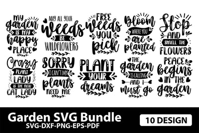 Garden SVG Bundle SVG shah alam 
