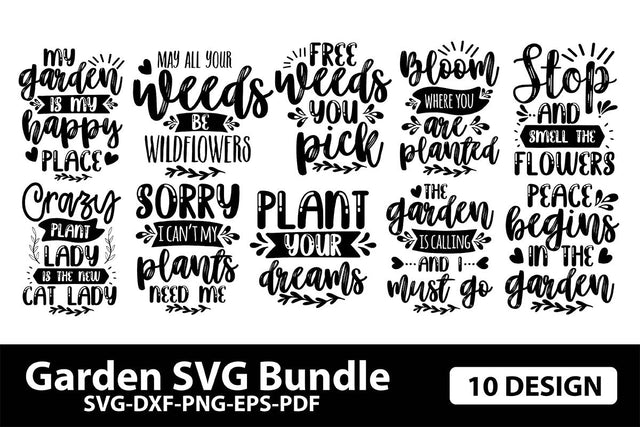 Garden SVG Bundle SVG shah alam 