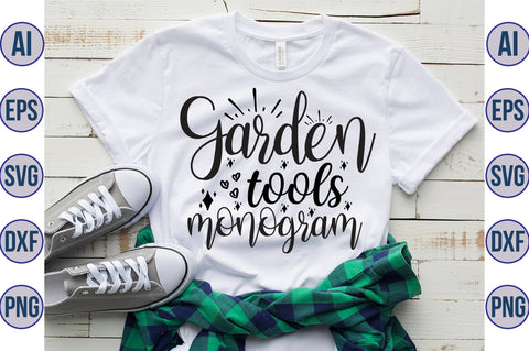 Garden tools monogram svg SVG orpitasn 