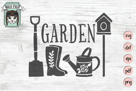 Garden Tools SVG Cut File SVG Wild Pilot 