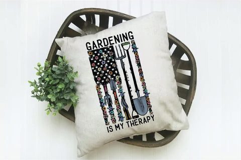 Gardening is My Therapy Sublimation Sublimation Creativeart88 