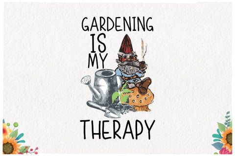 Gardening is My Therapy Sublimation Sublimation Jagonath Roy 