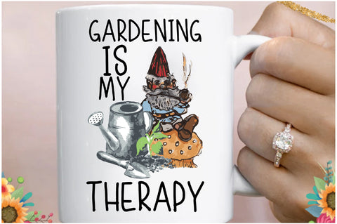 Gardening is My Therapy Sublimation Sublimation Jagonath Roy 