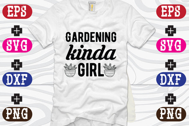 Gardening kinda girl SVG Nurstore 