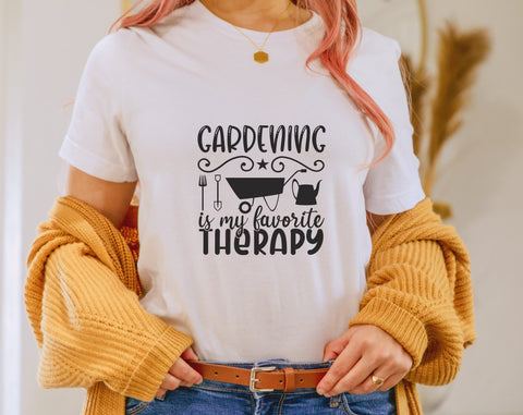 Gardening SVG Bundle, 6 Designs, Garden Quotes SVG, Gardening Sayings SVG, Gardening Sign SVG, Gardening Is My Favorite Therapy SVG, Sorry I Can't I Have Plants For Today SVG SVG HappyDesignStudio 