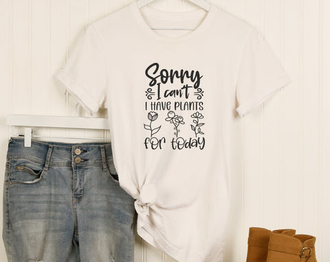 Gardening SVG Bundle, 6 Designs, Garden Quotes SVG, Gardening Sayings SVG, Gardening Sign SVG, Gardening Is My Favorite Therapy SVG, Sorry I Can't I Have Plants For Today SVG SVG HappyDesignStudio 