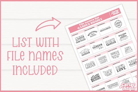 Gardening SVG Bundle | Welcome to the Garden Bundle | Vol 1 SVG Carla C Designs 