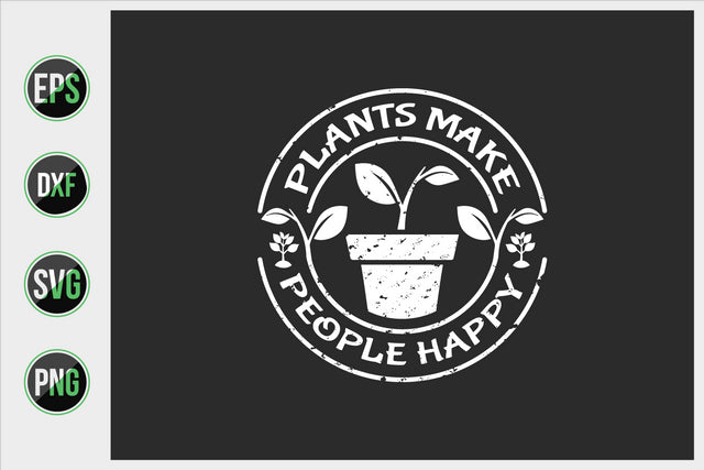 Gardening Typographic Saying Design. SVG uniquesvg99 