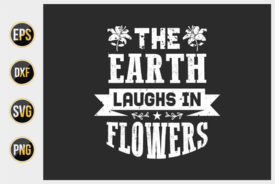 Gardening Typographic Saying Design. SVG uniquesvg99 