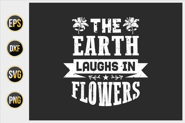 Gardening Typographic Saying Design. SVG uniquesvg99 