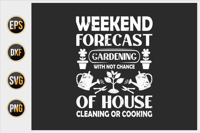 Gardening typographic slogan design vector. SVG uniquesvg99 